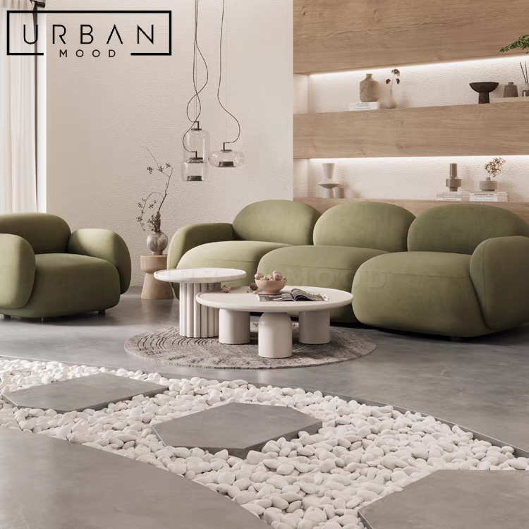 GOOB Modern Boucle Sofa