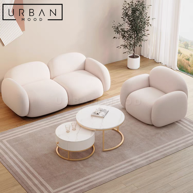 GOOB Modern Boucle Sofa