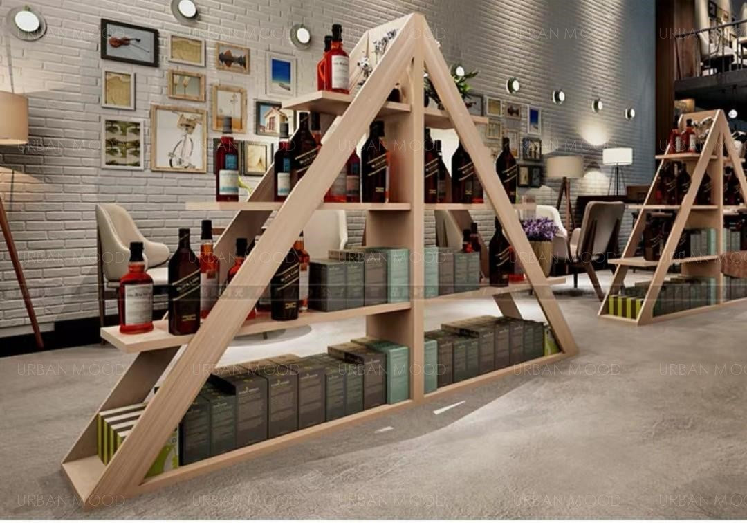 HOLLY Contemporary Modern Industrial Display shelf