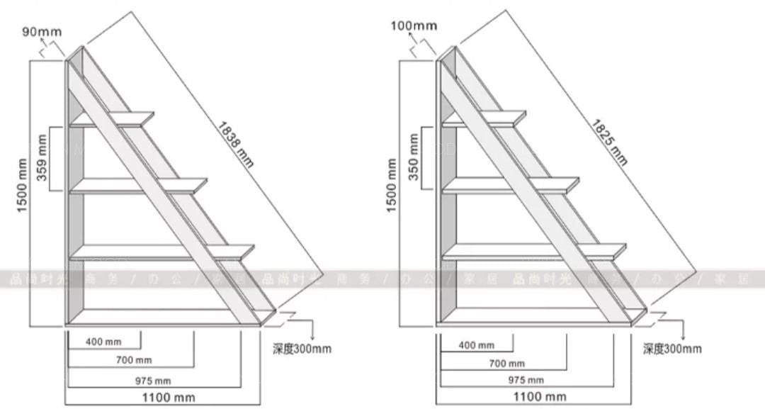 HOLLY Contemporary Modern Industrial Display shelf