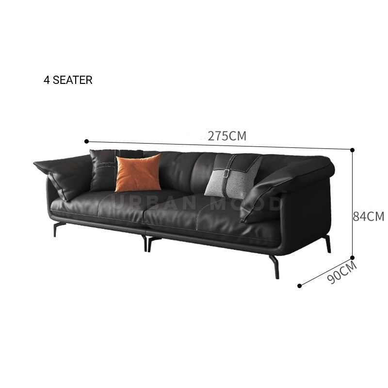 HONOR Modern Leather Sofa