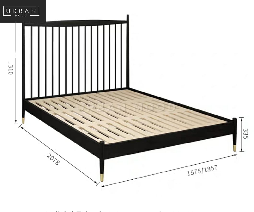 HYDRA Victorian Bedframe