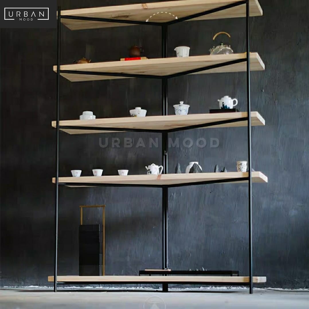 DORCAS Minimalist Wireframe Display Shelf