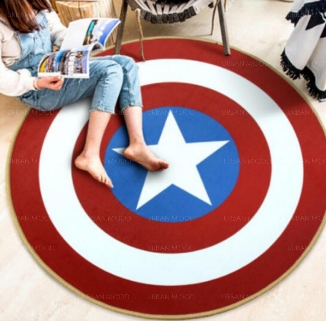 JULIAN Modern Geometric Round Floor Rug Carpet