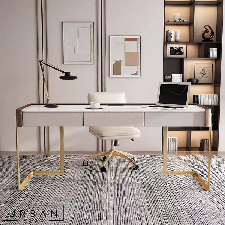KINDEL Modern Sintered Stone Work Desk