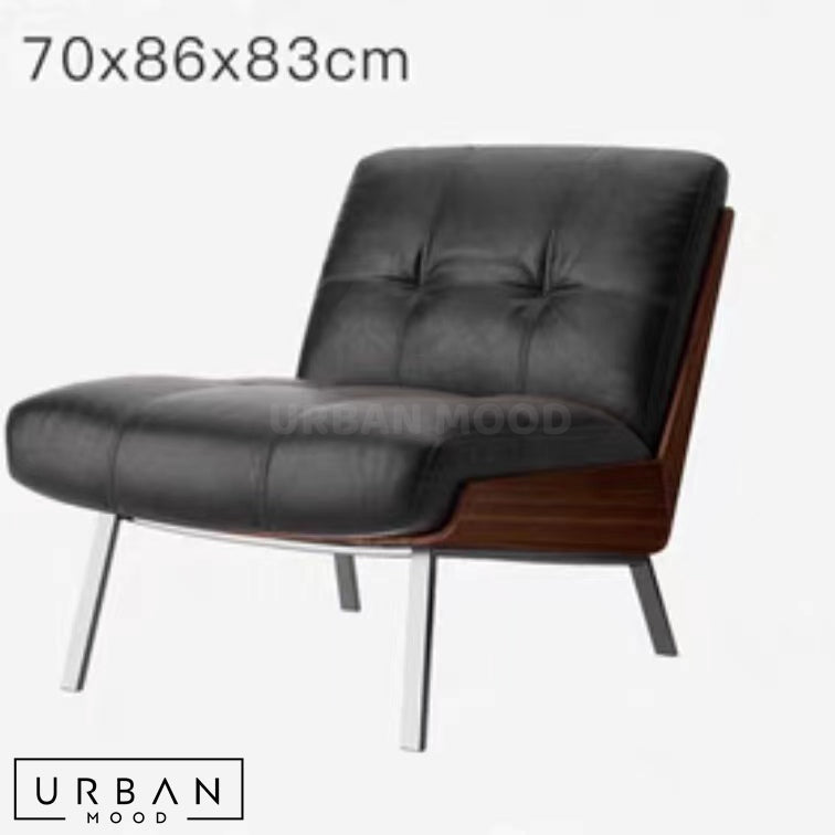 KOOL Modern Leather Leisure Chair