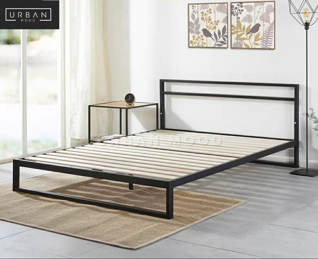 KENT Minimalist Metal Bedframe