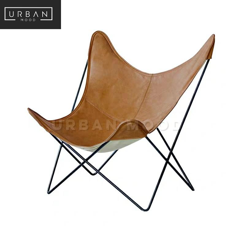 LYCAN Modern Butterfly Lounge Chair