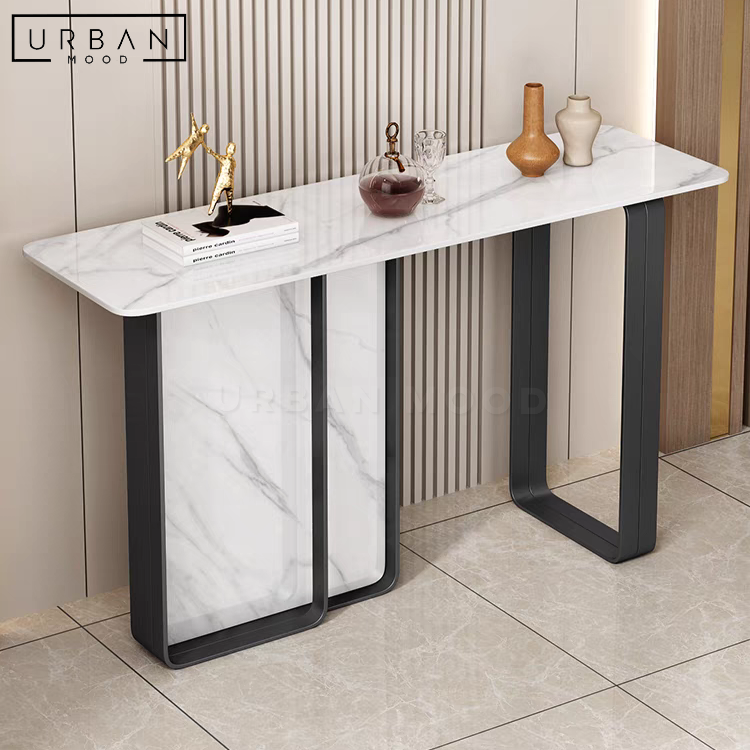 LASSY Modern Sintered Stone Console Table