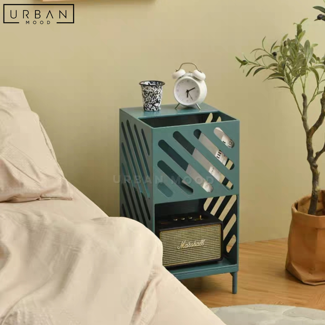 LAURIE Modern Metal Side Table