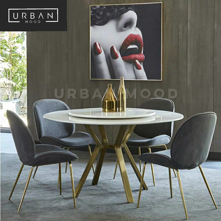 JEWEL Contemporary Marble Dining Table