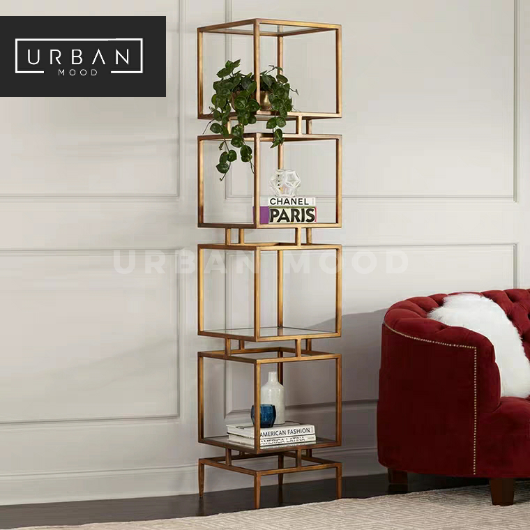 RISE Minimalist Glass Display Shelf