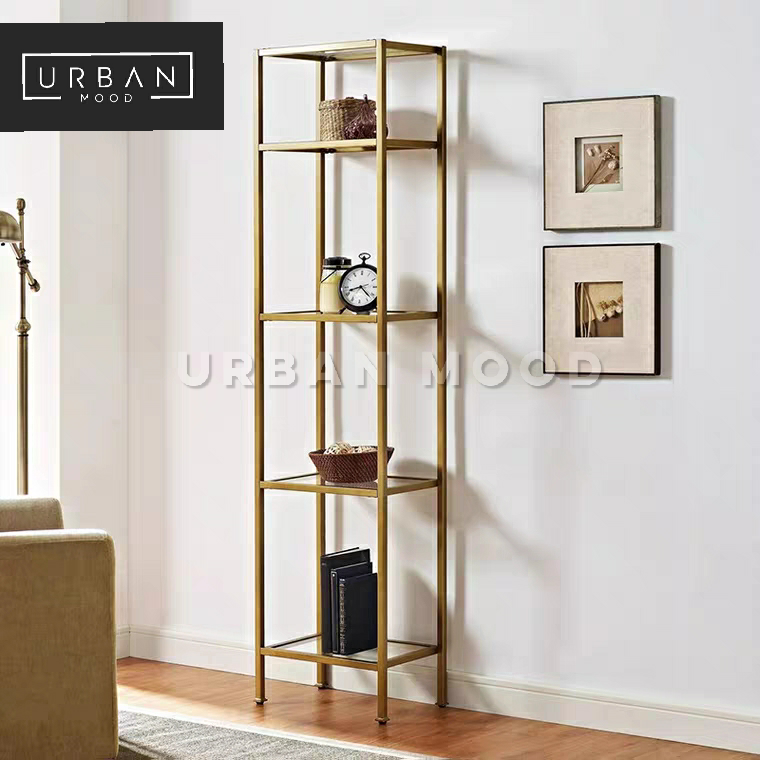 RISE Minimalist Glass Display Shelf