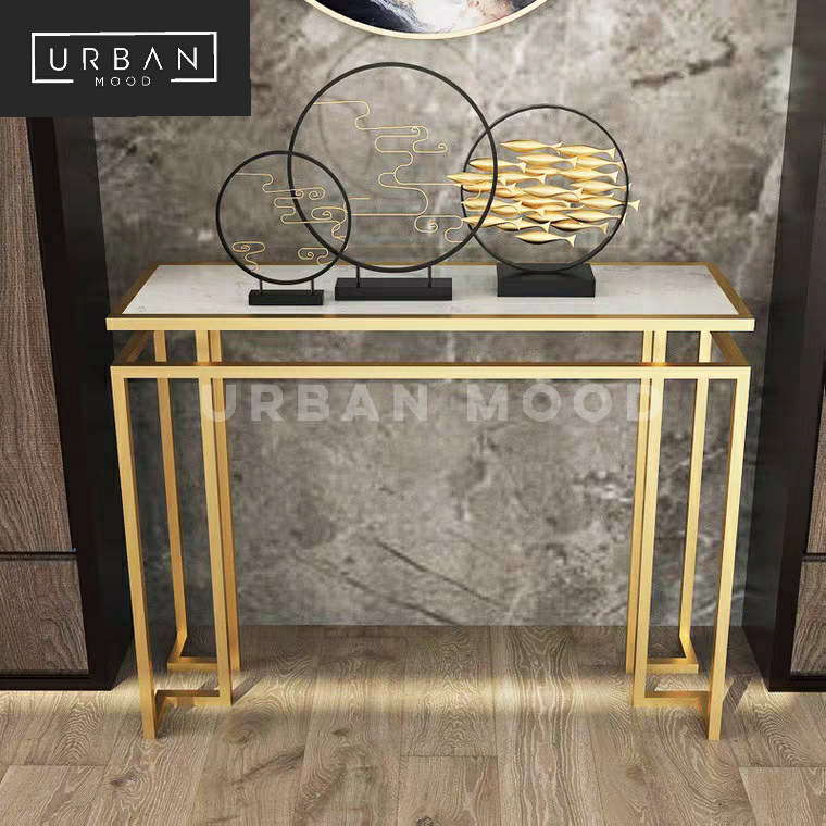 SOLEIL Classic Marble Hallway Console