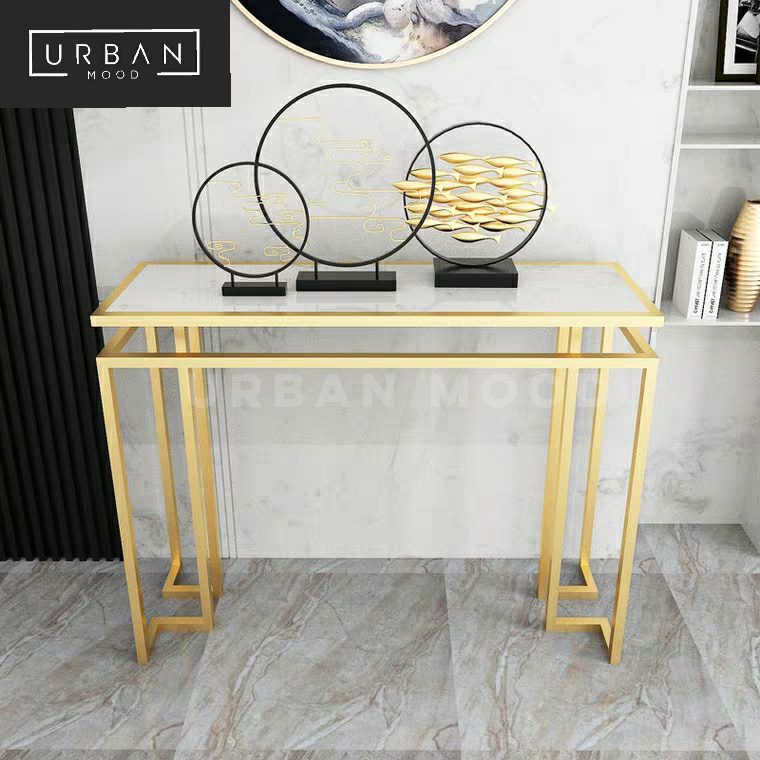 SOLEIL Classic Marble Hallway Console