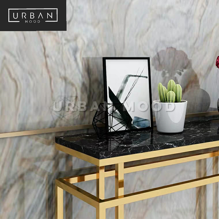 SOLEIL Classic Marble Hallway Console
