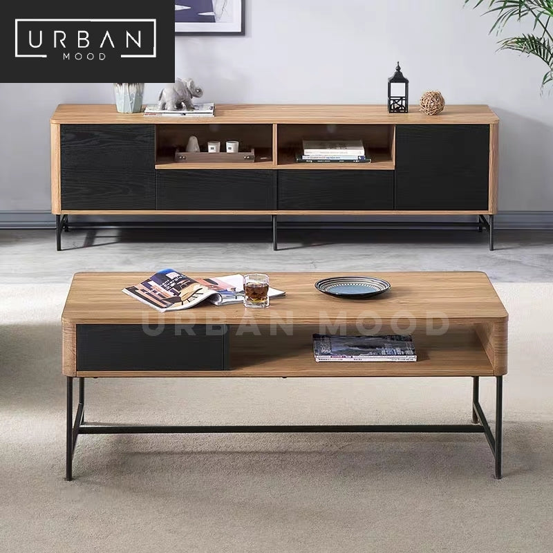 CASHMAN Modern Industrial TV Console