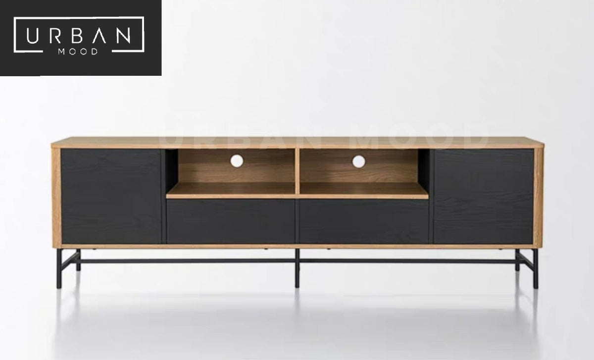 CASHMAN Modern Industrial TV Console