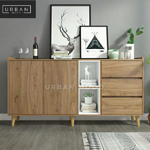 (Clearance) WHISKY Scandinavian Sideboard