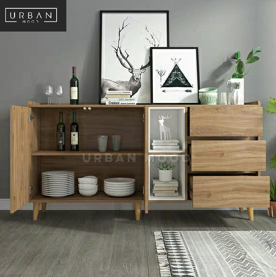 (Clearance) WHISKY Scandinavian Sideboard
