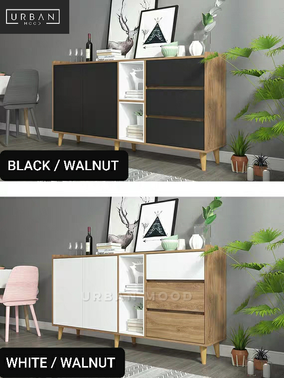 (Clearance) WHISKY Scandinavian Sideboard