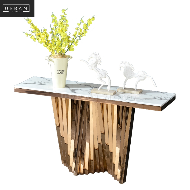 KAYSER Modern Marble Hallway Console