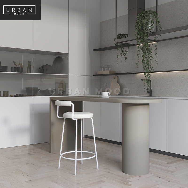 (Clearance) KASPER Modern Solid Wood Bar Table