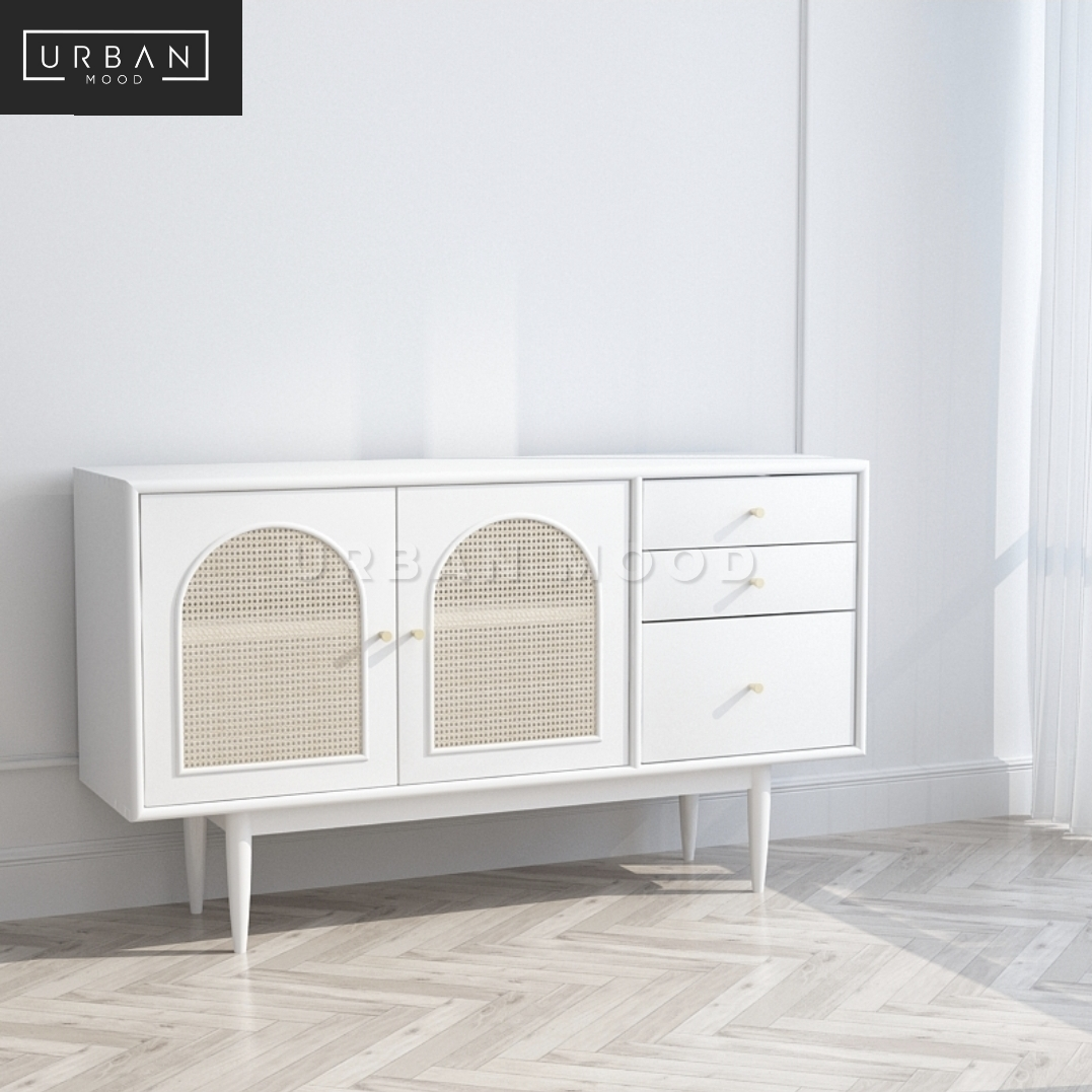 MAGNUS Retro Rattan Sideboard