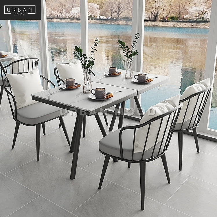 COLDSTONE Modern Slate Dining Table