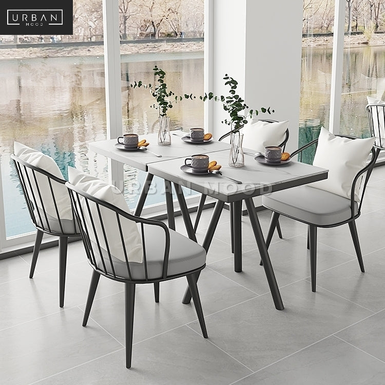 COLDSTONE Modern Slate Dining Table