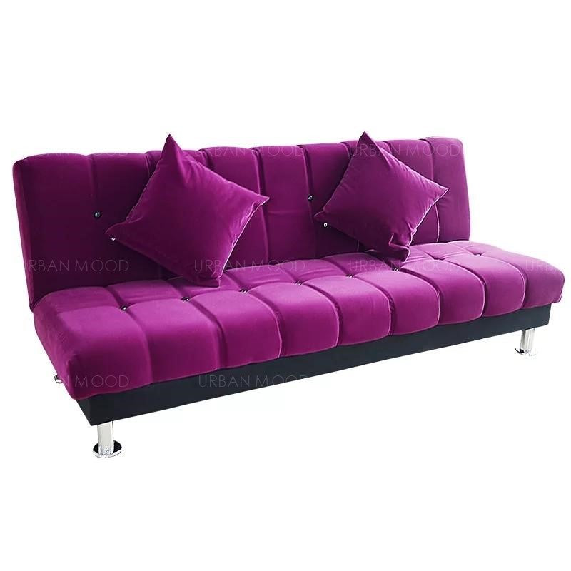 MADISON Victorian Velvet Sofa Bed