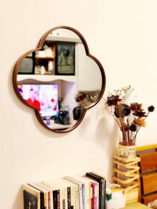 CLOVE Four Leaf Clover Wall Mirror