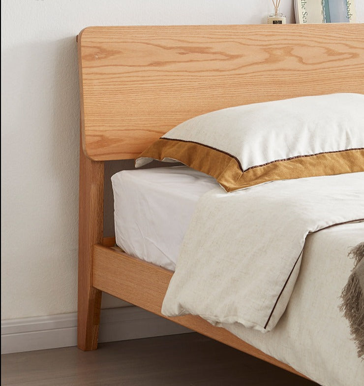 WAREHOUSE SALE EVA BRYSON Japanese Nordic Bed Single / Queen Bed Solid Wood ( Discount Price from $1099 )