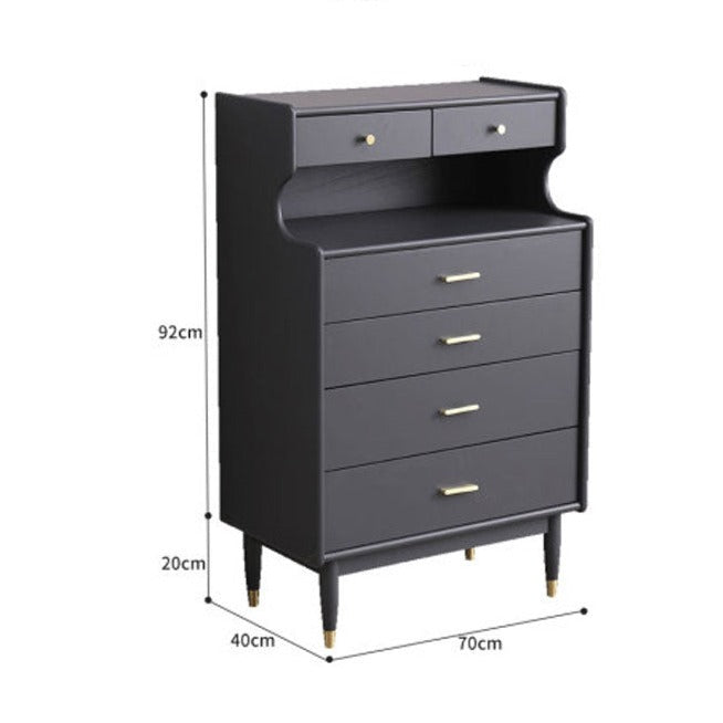 Charlee SWEDEN Chest of Drawer Cabinet Storage All Solid Wood