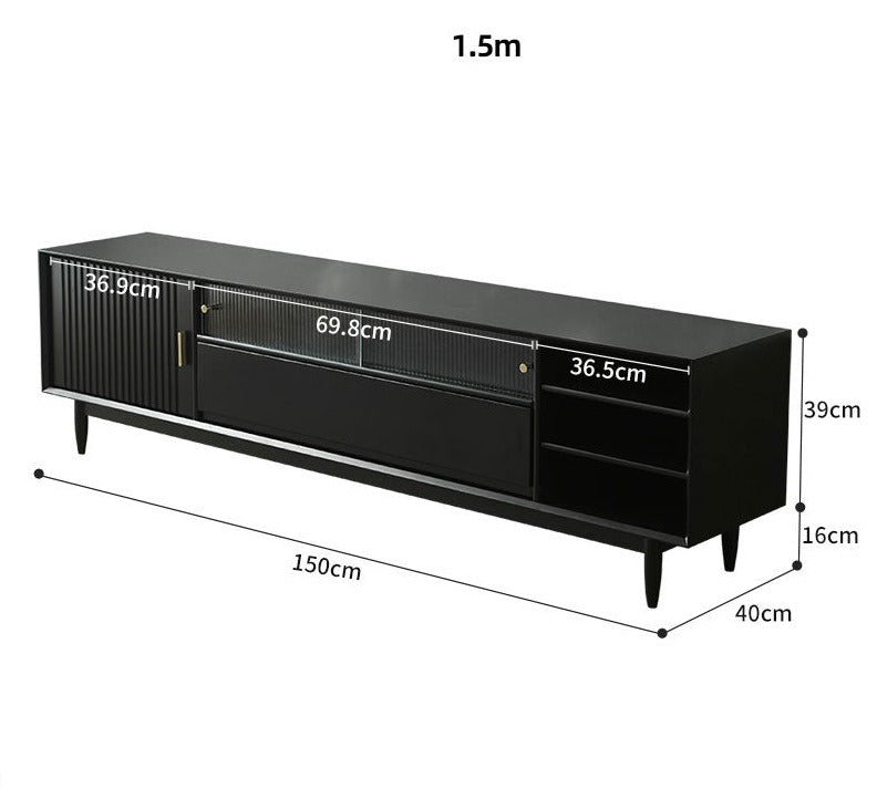 DANA SWEDEN Scandinavian TV Console Hardwood ( 3 Size 4 Colour )