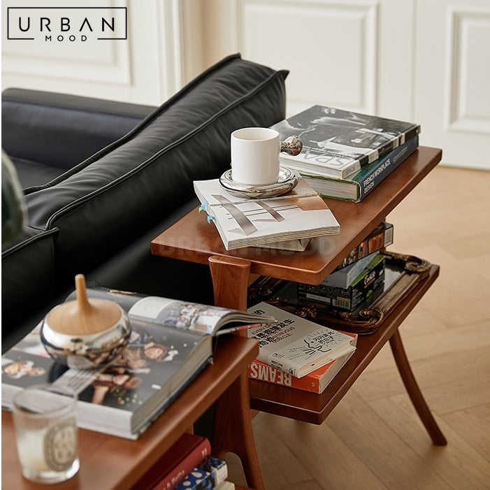 ORI Japandi Solid Wood Side Table