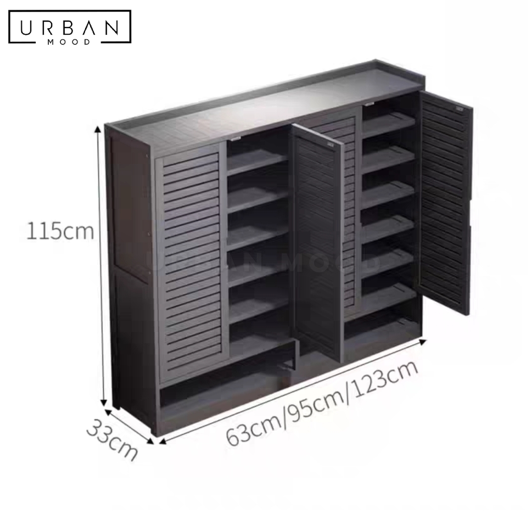 PADDY Rustic Shoe Cabinet