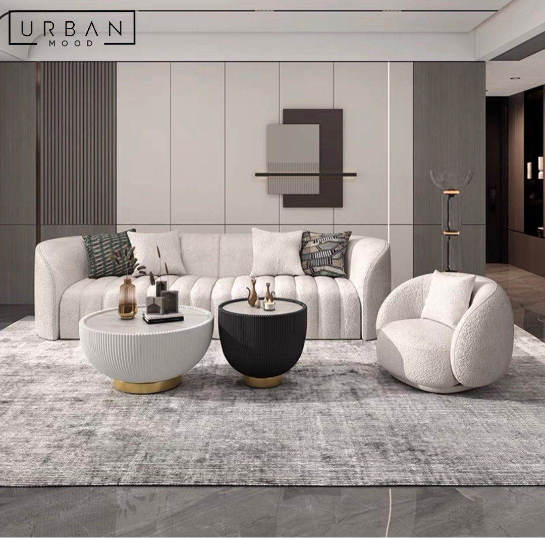 RIVE Modern Boucle Sofa
