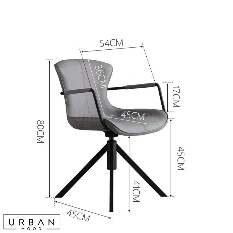 SIXTH Modern Leather Computer Chair