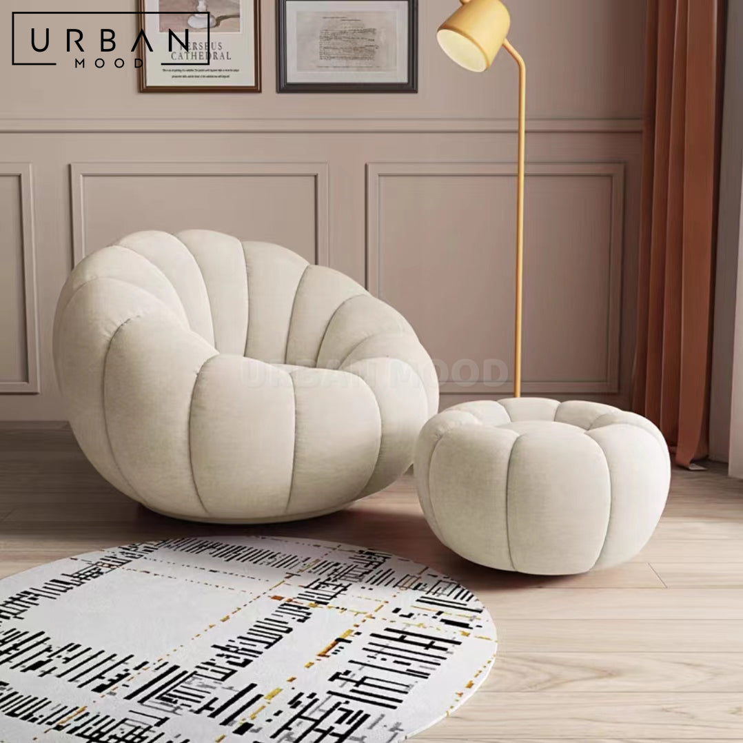 SPHERAL Modern Boucle Armchair