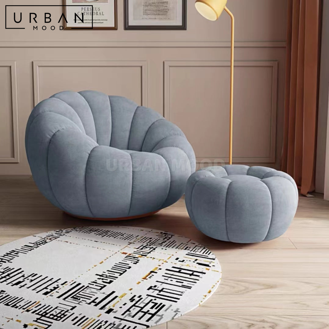 SPHERAL Modern Boucle Armchair