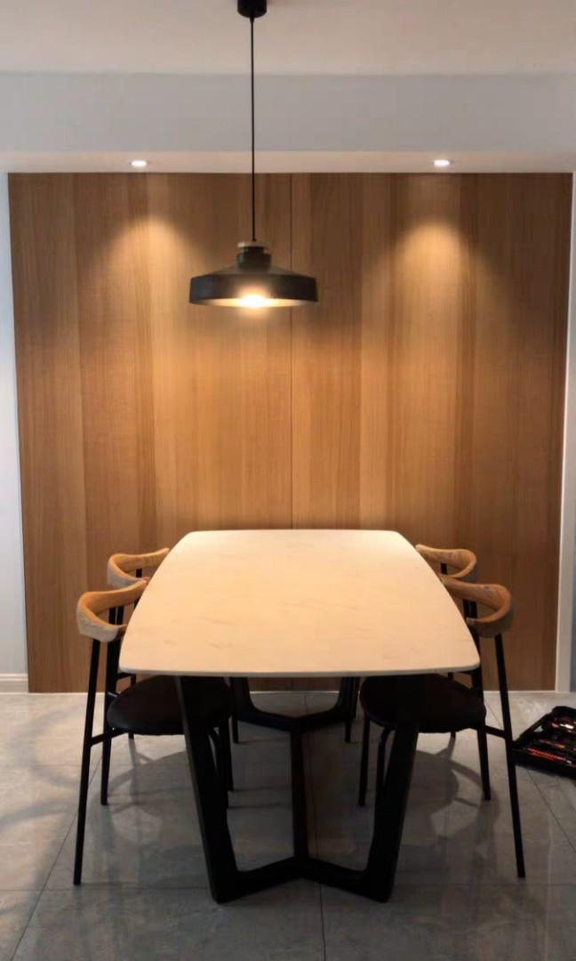 SPRIGG Postmodern Bullhorn Dining Chair