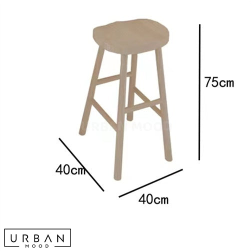 STORM Japandi Bar Table & Chairs