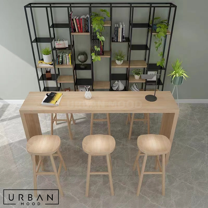 STORM Japandi Bar Table & Chairs