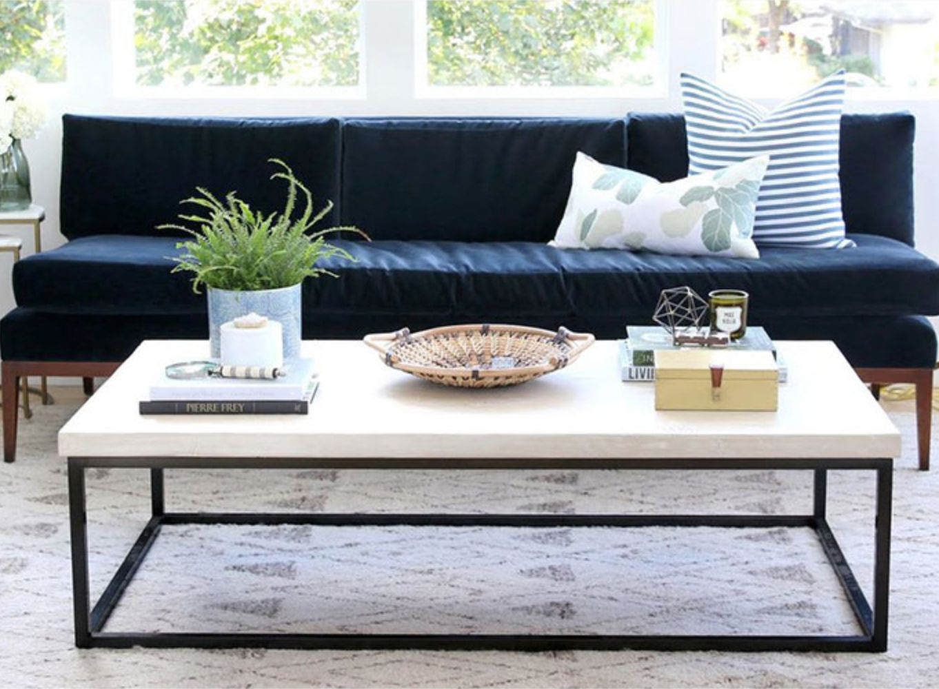 PANDORA Minimalist Marble Coffee Table