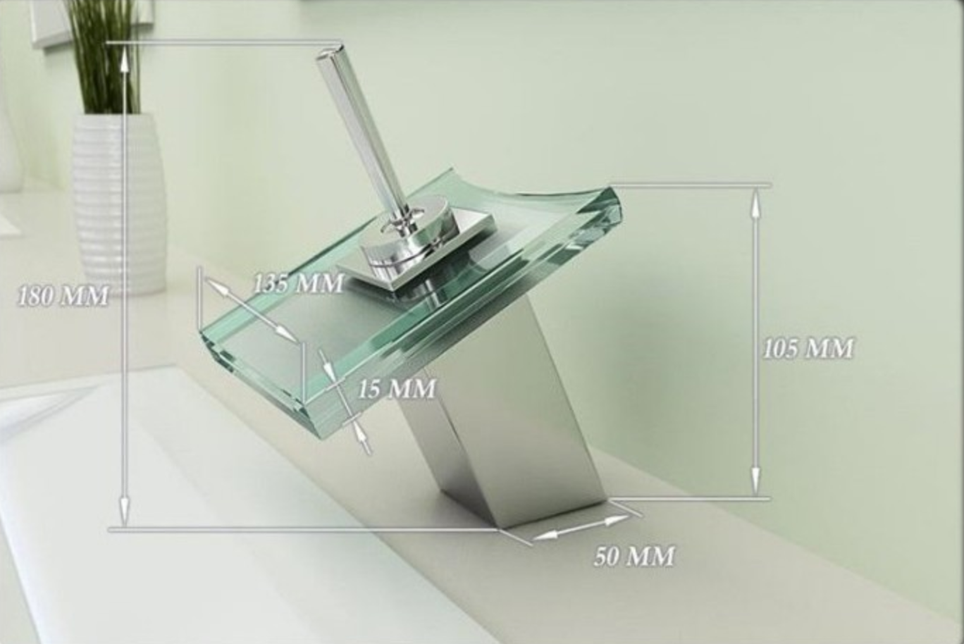 Smart LED Transparent Tap Faucet