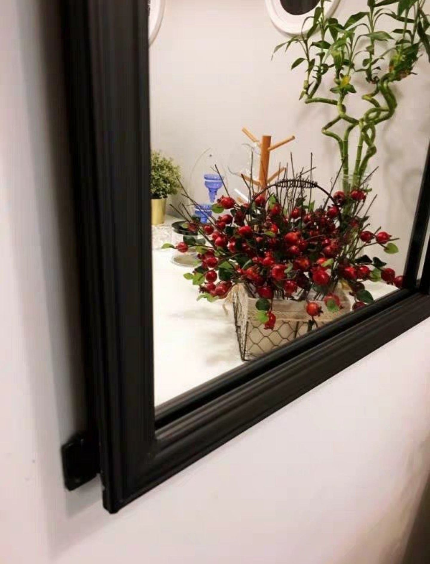 DANTE Large Wall Windowgrill Mirror