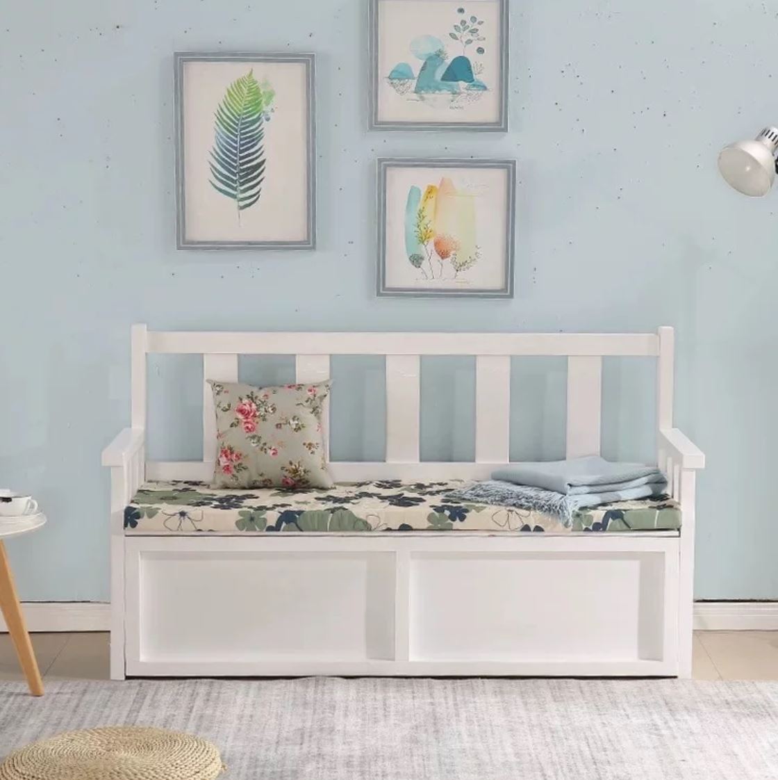 SHALOTT Contemporary Bay Window Ottoman