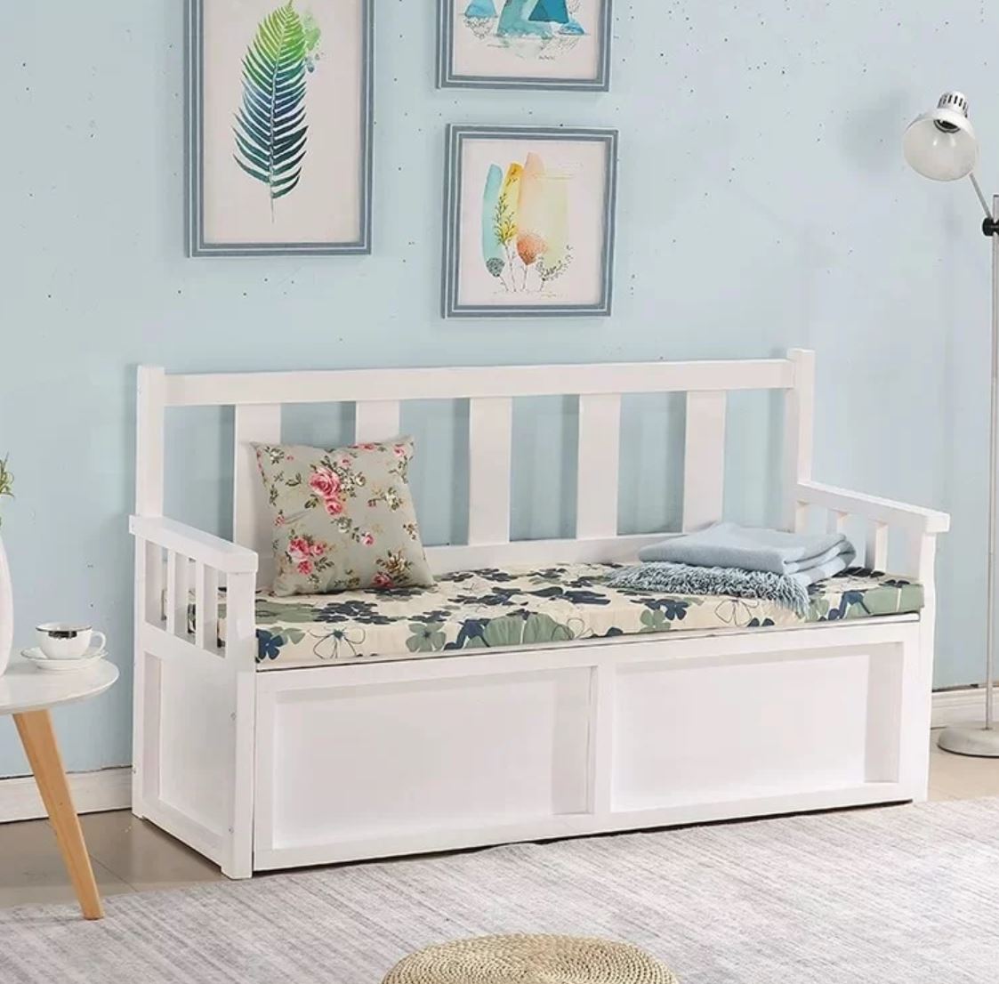 SHALOTT Contemporary Bay Window Ottoman