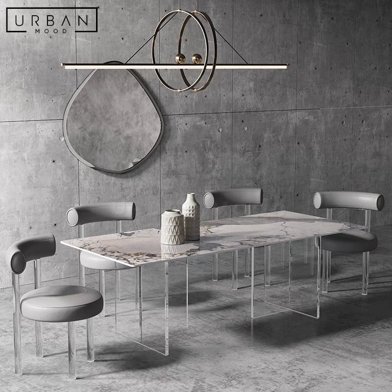 SPLINE Modern Slate Dining Table